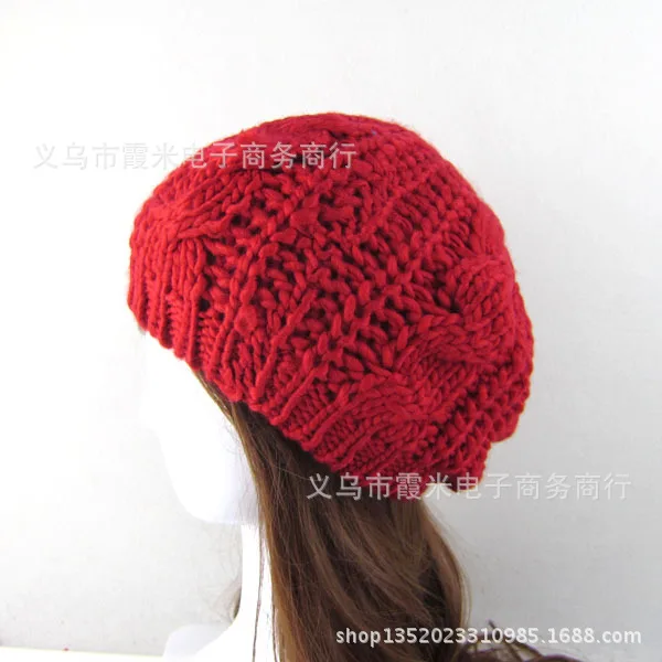 Ms. fashion, индивидуальная вязаная шапка, осень и зима, уличные комплекты головных уборов, мягкие, тянущиеся, вязаные шапочки Skully