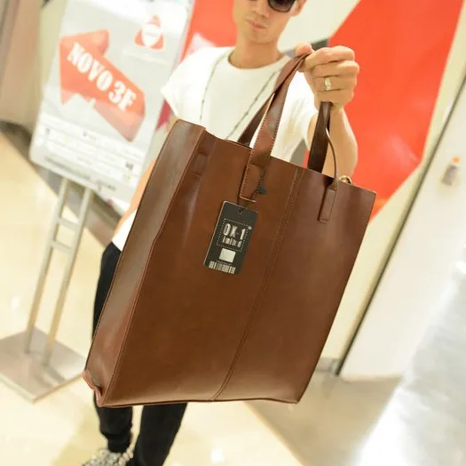 

The New Korean Version of Men's Bag Simple Casual Men's Bag Tide Casual Portable Shoulder Bag Diagonal Bag