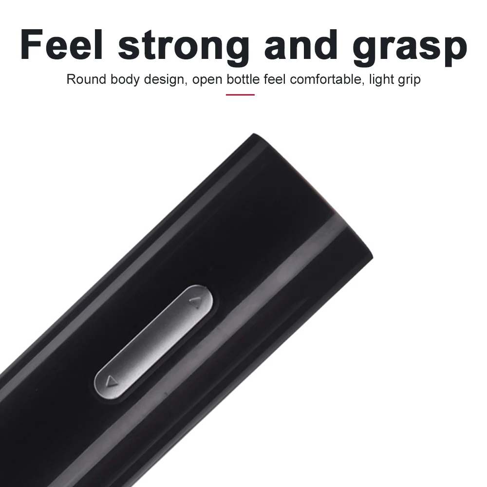 Tanie Elektryczny otwieracz do butelek z tworzywa sztucznego nóż do folii kuchnia automatyczne elektryczny otwieracz do wina wygodne pomarańczowy whisky Bar