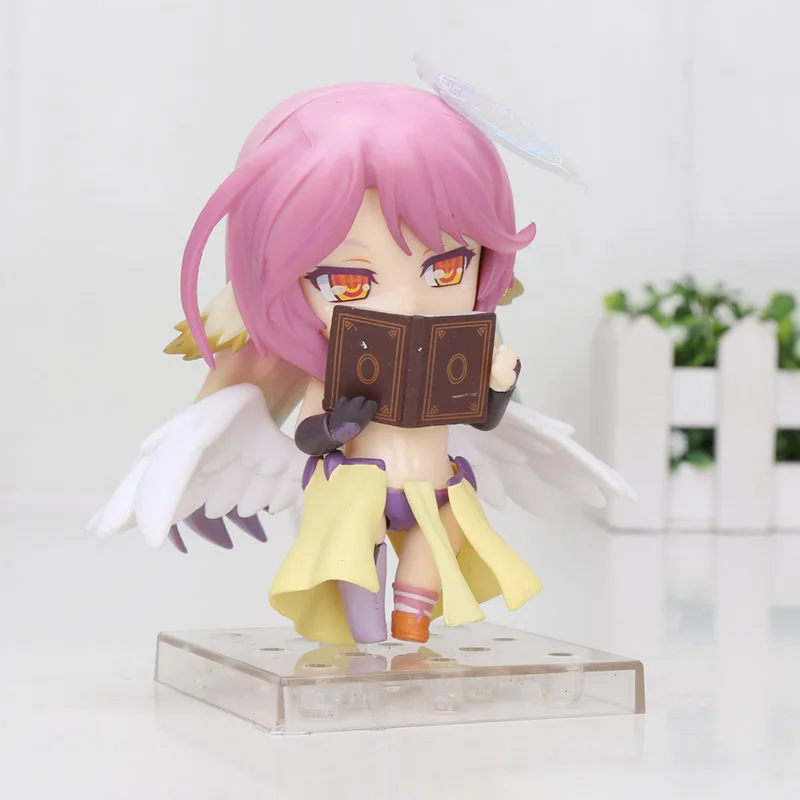 794 no color box 10 см без игры без жизни Широ Сора Джибрил Nendoroid 653 652 794 ПВХ фигурка модель детские игрушки кукла - Цвет: 794 no color box