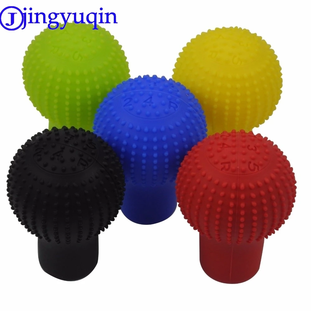 Interior Decoration Gear Shift Collars Silicone Head Shift Knob Cover Case Handbra for Car hand brake cover car interior accessories gear head cover