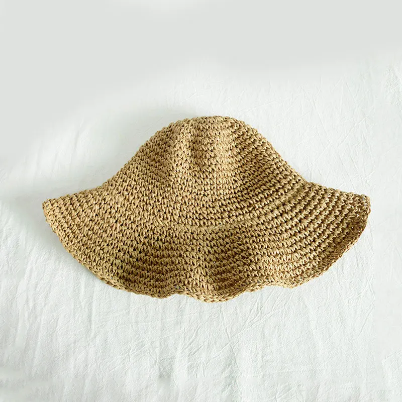 Модные соломенные шляпы для женщин и девушек, складные пляжные солнцезащитные шляпы с защитой от УФ-лучей, женские летние соломенные шляпы