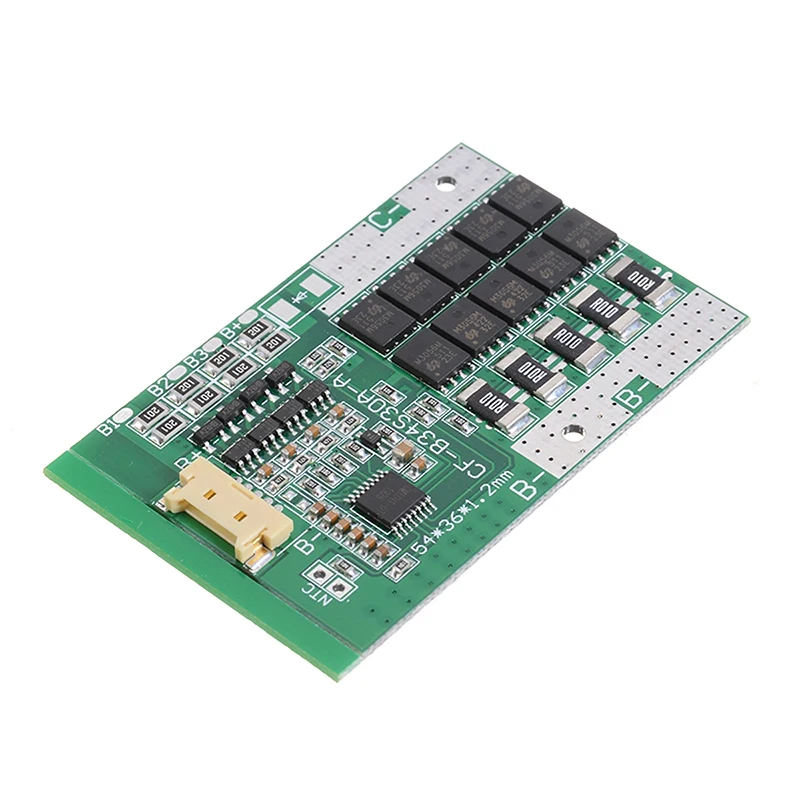 1 шт. PCB 18650 литиевая батарея Защитная плата высокого тока 4S 14 8 в 30A BMS защита от