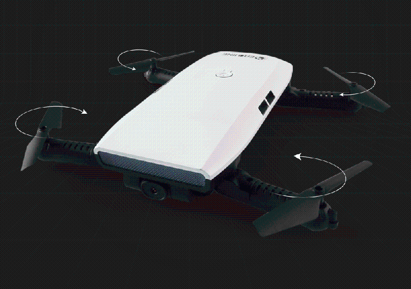 Eachine E56 720P Wi-Fi FPV селфи складной Квадрокоптер с датчиком Gravitati режим Fly Attitude удерживайте дистанционный Радиоуправляемый Дрон RTF вертолеты
