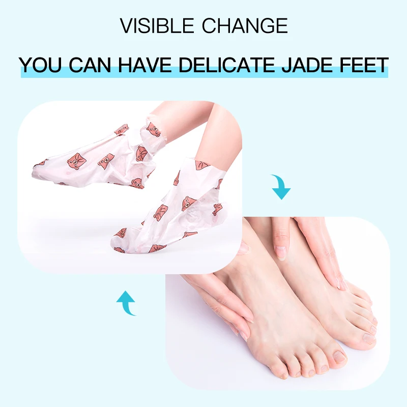 JOMTAM OEM Exfoliating peeling liquid nourishing foot mask