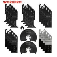 Workpro 22pc viu lâminas multi oscilante ferramenta acessórios para metal/madeira liberação rápida viu lâminas conjunto crv lâminas