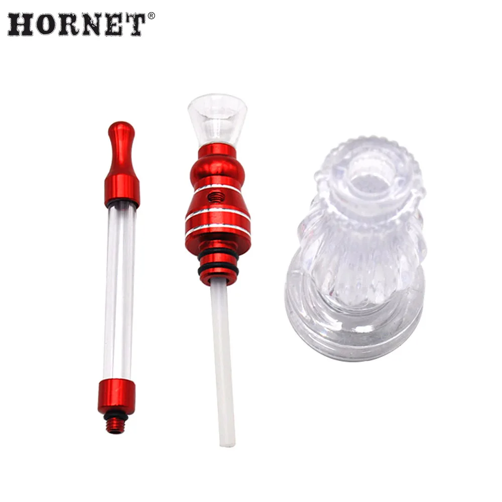 HORNET кальян Кальян курительная стеклянная водопроводная труба алюминиевые