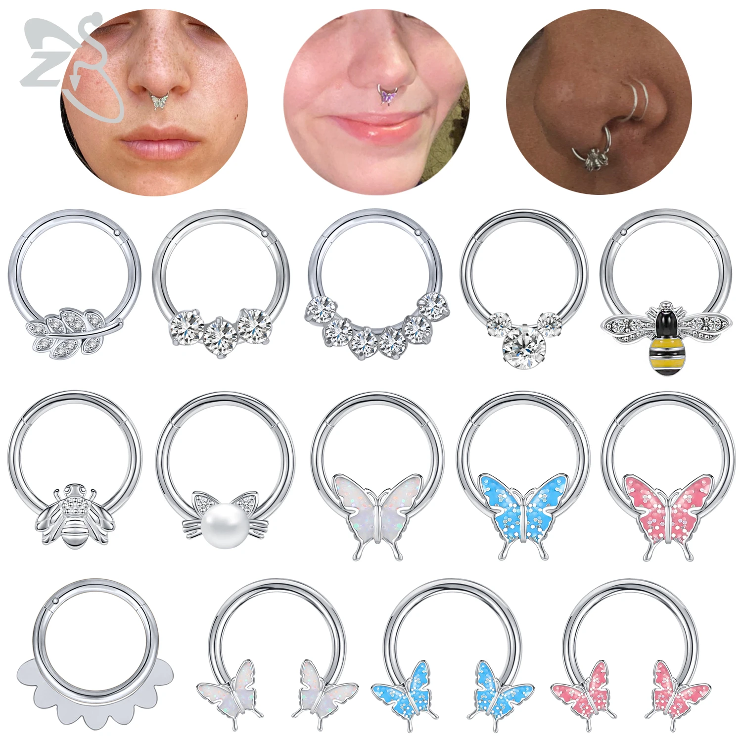 Butterfly Septum Piercing ubicaciondepersonas.cdmx.gob.mx