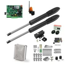 Opérateur de porte électrique à Double bras, ouvre porte à bascule, moteur de ferme porte de Garage extérieur de maison, AC220V/110V PKM C026