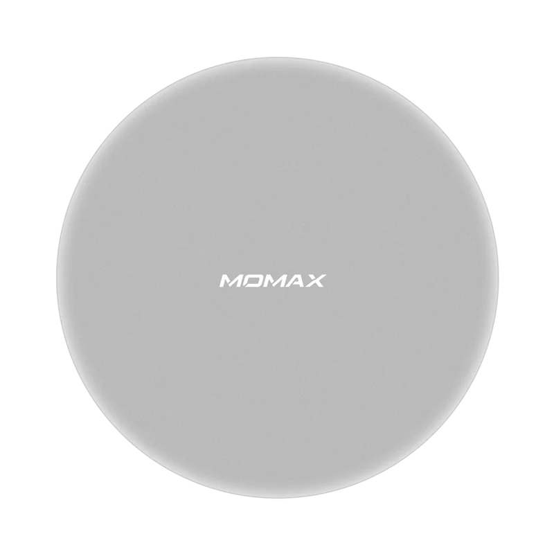 Deep grey MOMAX Q. Pad MAX Беспроводное зарядное устройство Qi сильная совместимость 7,5 Вт Быстрая зарядка четыре режима зарядки Автоматическое отключение питания - Цвет: Deep grey