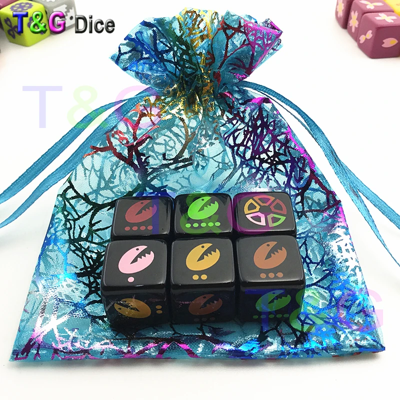 Высокое качество заказной D6 кости для логотипа! Персонализировать