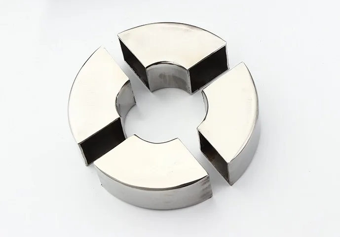 10Pieces/Lot 19X19MM 201 # Stainless Steel Square Elbow 90 Degrees Welded Exhaust Pipe Bracket Elbow