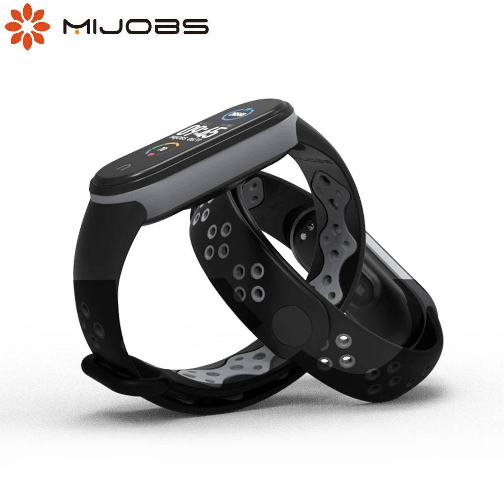 Ремешок на запястье для Xiaomi Mi Band 5 NFC браслет 4 силиконовый аксессуары 3 ремешок