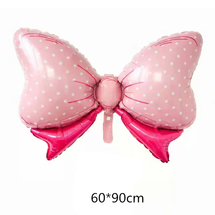 1 шт Baby Shower It Is A Boy/девушка с воздушными шарами 1-й воздушный шар на день рождения Корона Лук Globos BABY День рождения украшения Дети Baloon - Цвет: 7
