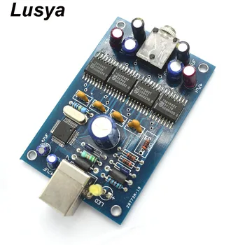 

4 TDA1543 decoder board USB DAC external sound card mobile phone tablet OTG G4-004