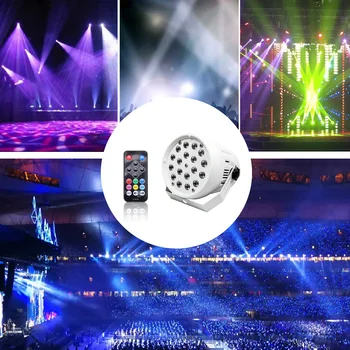 

DJ Sound party lights 20W RGB Stage Light DMX disco light Auto-run/ Sound Activated/ Flash Effect for Disco Bar Show Party