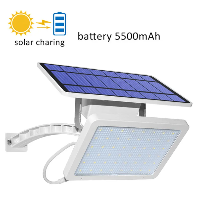 

1500lm Solar Lamp 48 leds Solar Light For Outdoor Garden Wall Yard LED Security Lighting With Adustable Lighting Angle