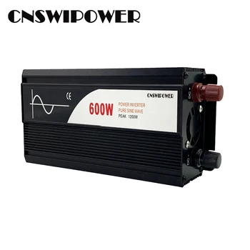 600W pure sine wave solar power inverter DC 12V 24V 48V  to AC 110V 220V （PEAK 1200W） 3