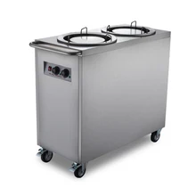 HPW-110 из нержавеющей стали, подвижная буфет, плита с двойным отверстием, изоляционная машина для автомобиля, западный ресторан, отель, клуб, ресторанная машина