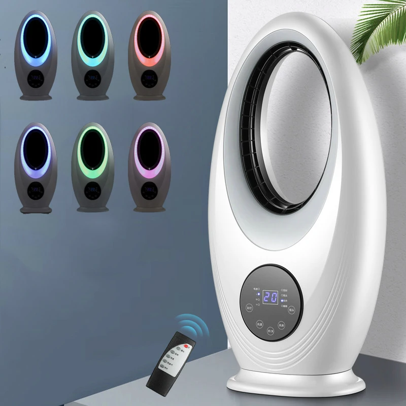 Best Price Bladeless Fan Ultra-quiet Remote Control with Lights LCD Display Temperature 3gear Table Fan Home Timing Leafless Fan Air Cooler Best Price Bladeless Fan Ultra-quiet Remote Control with Lights LCD Display Temperature 3gear Table Fan Home Timing Leafless Fan Air Cooler