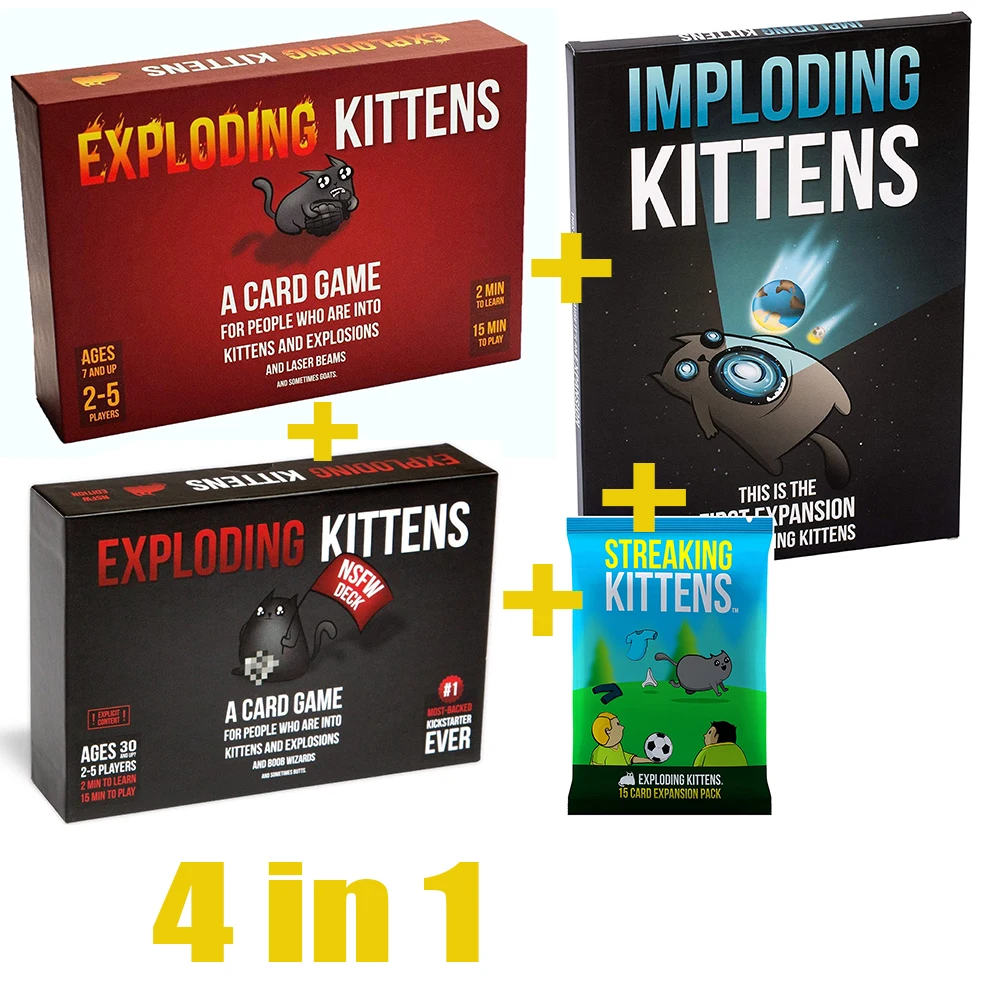 Настольные игры для взрослых NSFW Edition Kitten Original семейвечерние партия стремление