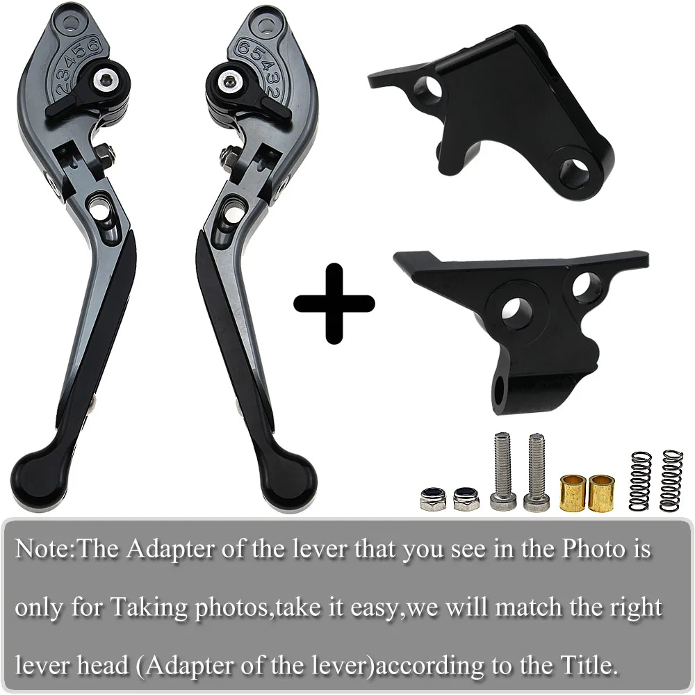 DIY цвета ЧПУ Регулируемая Складная Выдвижная мотоцикл красные тормоза сцепления рычаги для Ducati 1098 S триколор 2007 2008 - Цвет: A7 B7 C1 D1