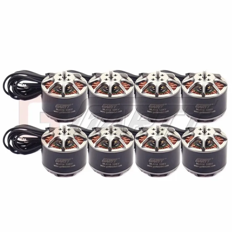 Бесщеточный двигатель GARTT 8 X ML 4114 330KV для мультикоптера Hexa DJI S800 S1000 RC drone