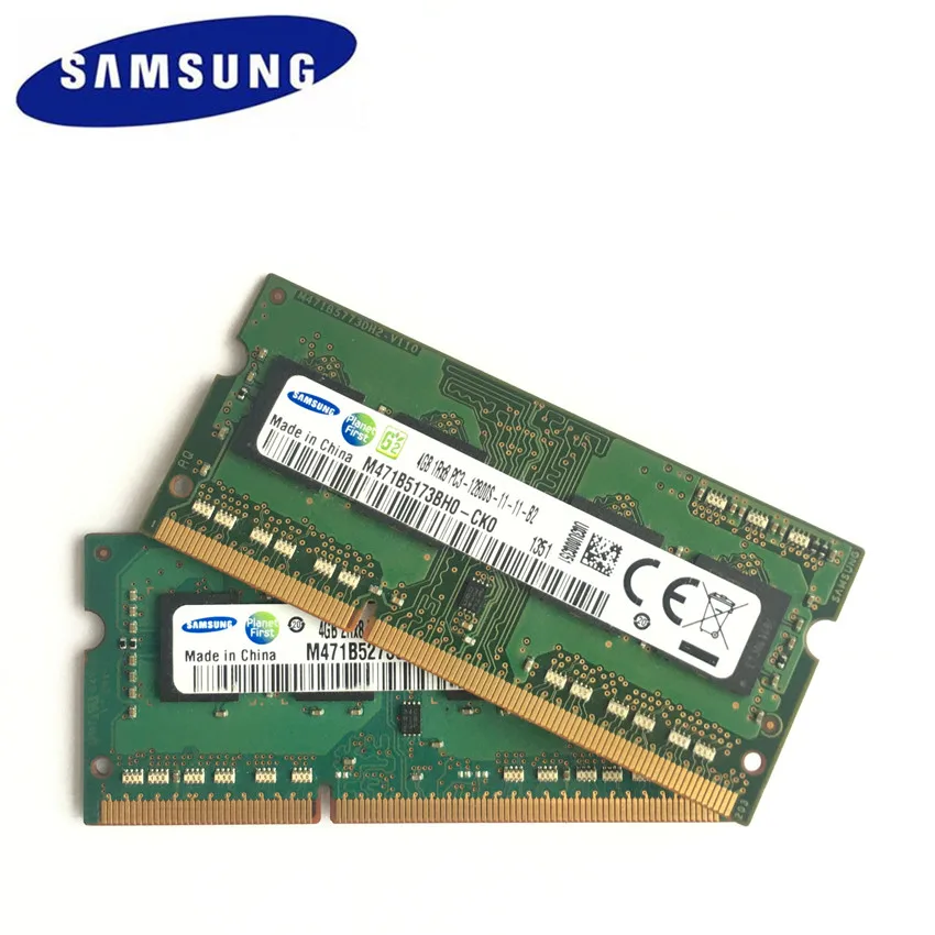 SAMSUNG 4G 1RX8 2RX8 PC3 12800S DDR3 1600 МГц 4 Гб памяти ноутбука 4G PC3 12800S 1600 МГц модуль ноутбука SODIMM ram