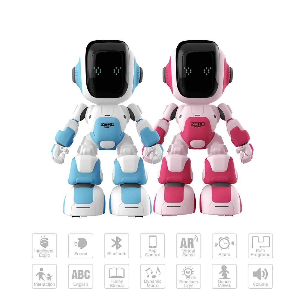 Multifunction Smart Robot Voice Control Singing Dancing Robot Children's Educational Toys Early Education Robot RC Robot Gifts 5