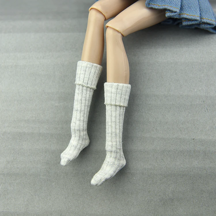 1 Pair 1/6 Stockings Socks For 30 Cm for Blyth Licca BJD Doll Dolls Handmade Clothes Accessories