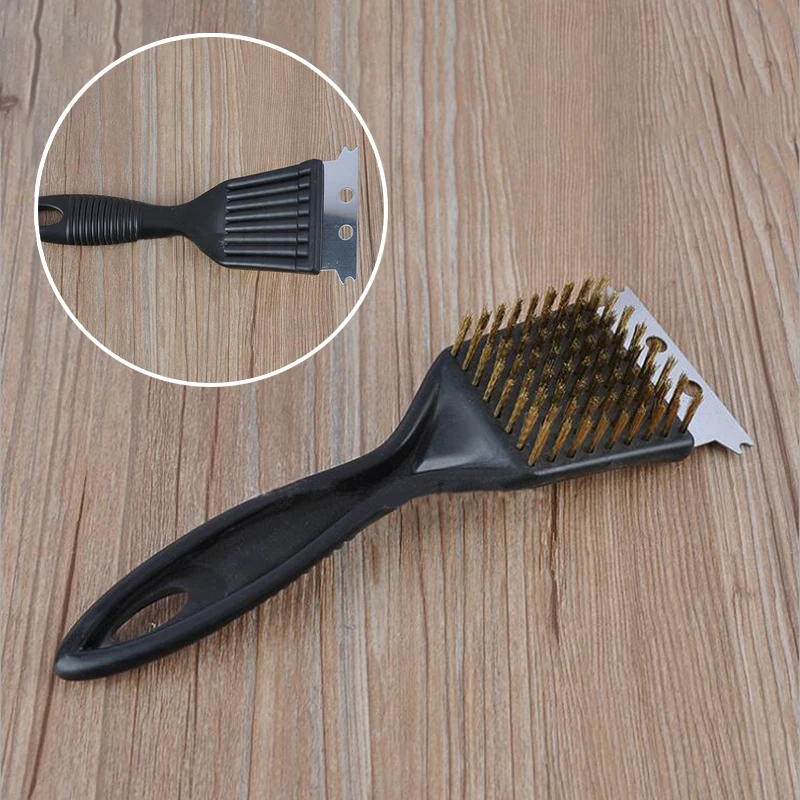 Bbq Cleaning Brush Size:21x7.3CM Barbecue Weber Grill Accessories Kitchen