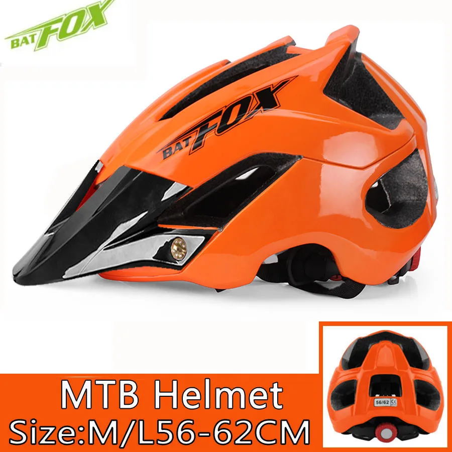BATFOX велосипедный шлем для мужчин, MTB, для внедорожного горного велосипеда, шлем для внедорожного велосипеда, Casco Ciclismo Bicicleta, велосипедный шлем для горного велосипеда - Цвет: F-5002-G1