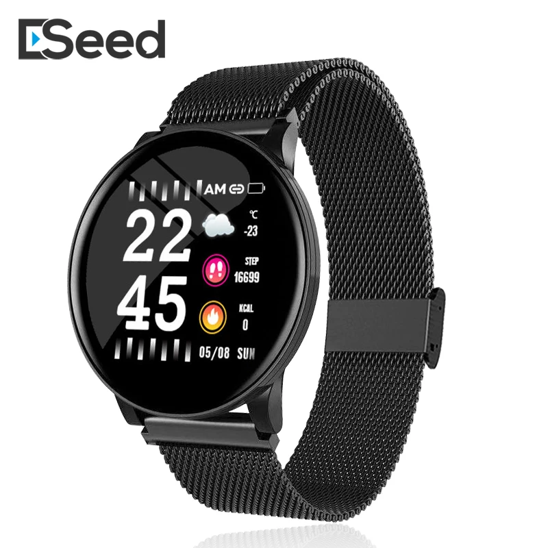 ESEED W8 Смарт-часы для мужчин 1 3 дюймов экран сердечный ритм brood давление IP67 погоды