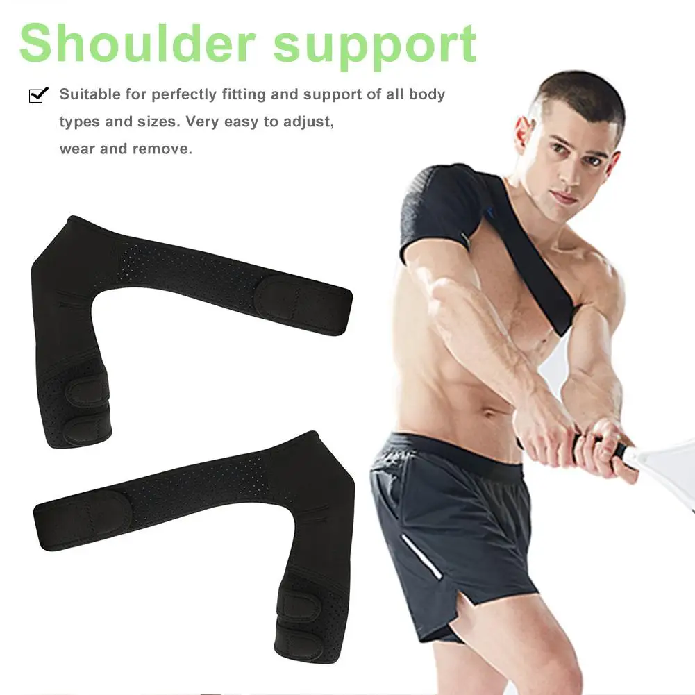 Adjustable Breathable Single Sports Care Shoulder Brace Tendonitis Dislocation Compression Shoulder Support Sleeve