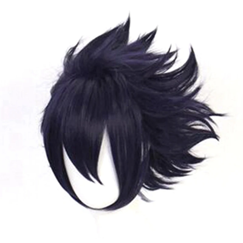 My Hero Academy Boku no Hiro Akademia Amajiki Tamaki темно-синий короткий прямой парик для косплея синтетические волосы Perucas+ парик шапка