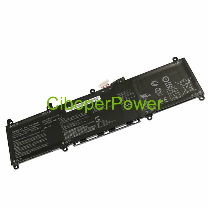 Качественный Аккумулятор для ноутбука серии C31N1806 11,55 V 42Wh 3640mAh