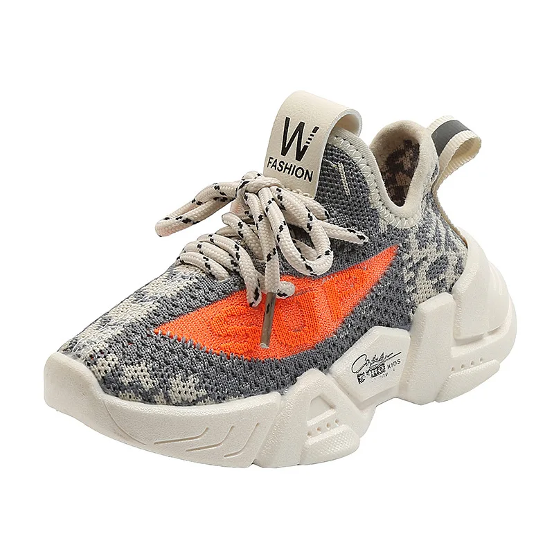 

Детские кроссовки для бега, дышащие сетчатые кроссовки для мальчиков и девочек, повседневная спортивная обувь на осень, 2020