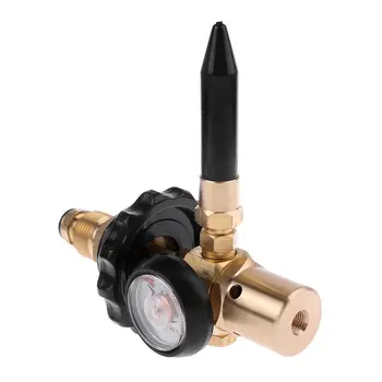 

New Brass Helium Latex Balloon Inflator Regulator With Pressure Gauge For G5/8 Tank qiang