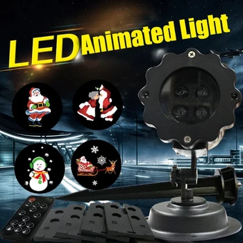 

Lawn Lamp LED Christmas Projector Lights Landscape Lamp Plastic Moving Outdoor Xmas Waterproof Indoor
