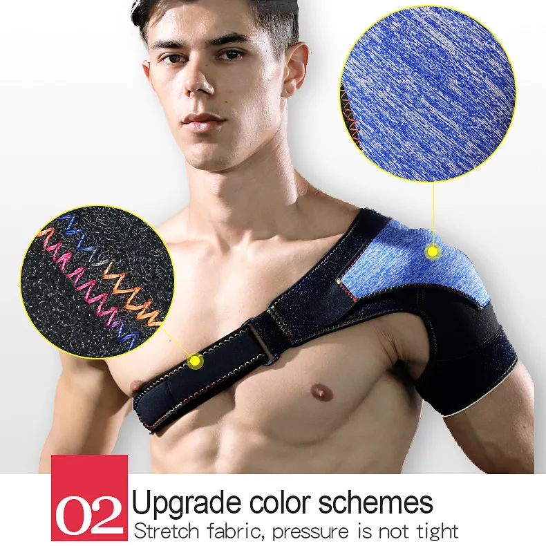 Shoulderpad левое/правое плечо Brace ротатор манжета поддержка травма вывихнуть компрессионная обертка#5