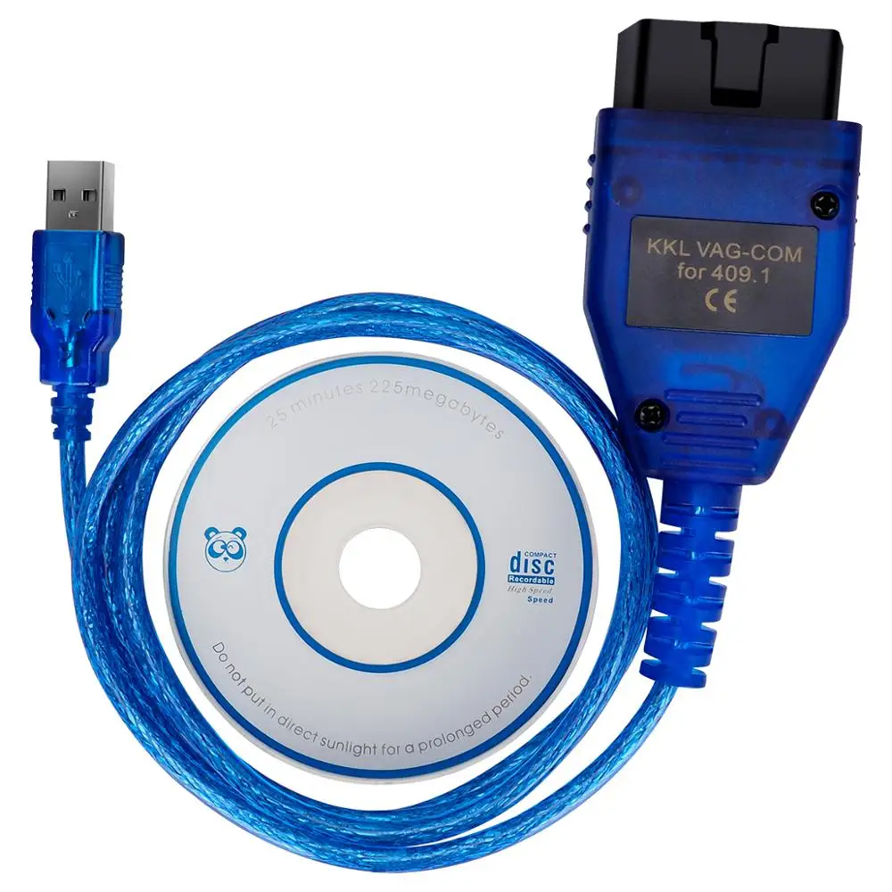 VAG409.1 Vag 409 USB кабель для VW Volkswagen Skoda Audi Seat VAG-COM_KKL409 OBD2 VAG-COM 1 16Pin диагностический