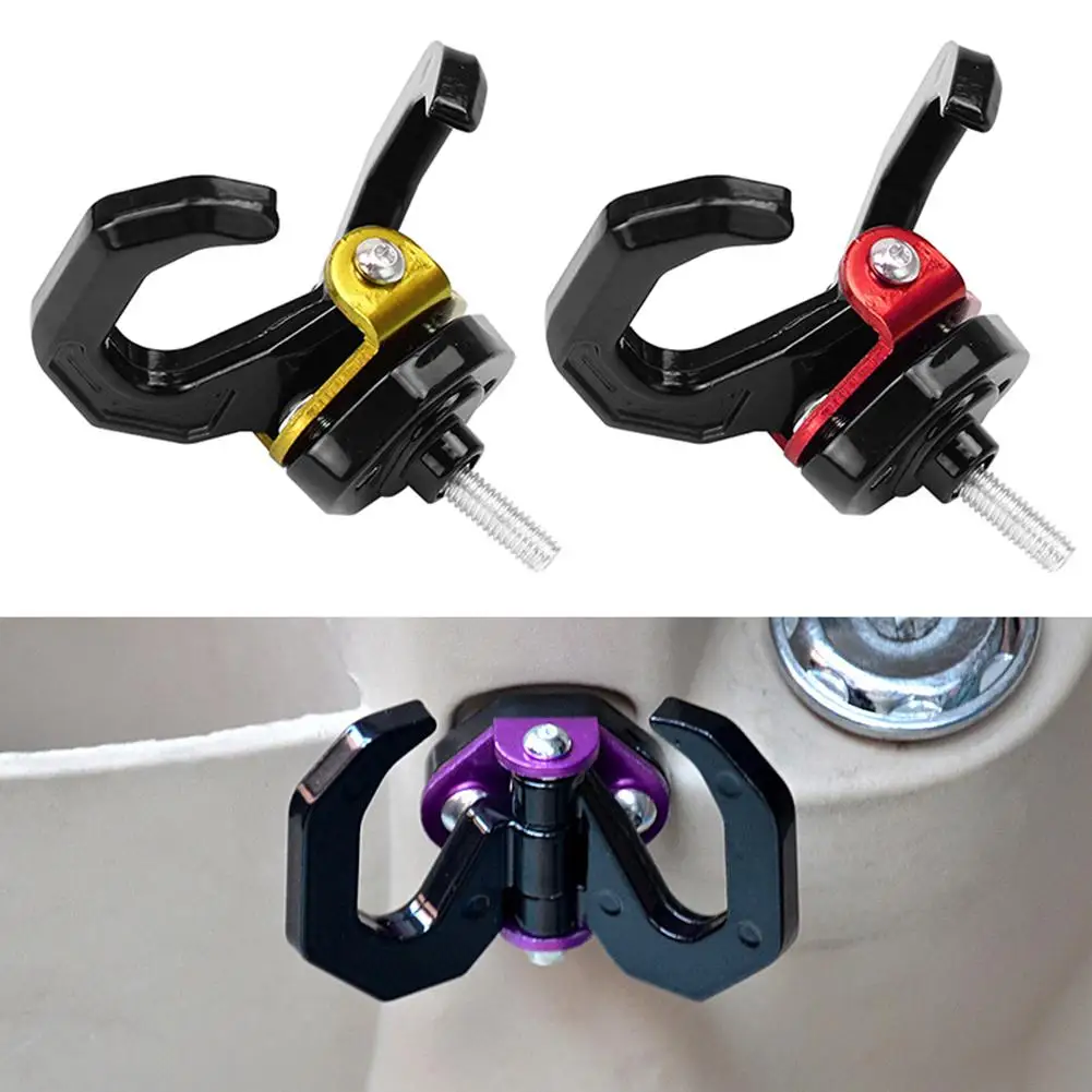 Aluminium Alloy Motorcycle Hook Hanger Luggage Helmet Mounted Holder Bracket Motorcycle Luggage Net motorcycle cargo net motorcycle bungee net motorcycle luggage net motorcycle handlebar hook