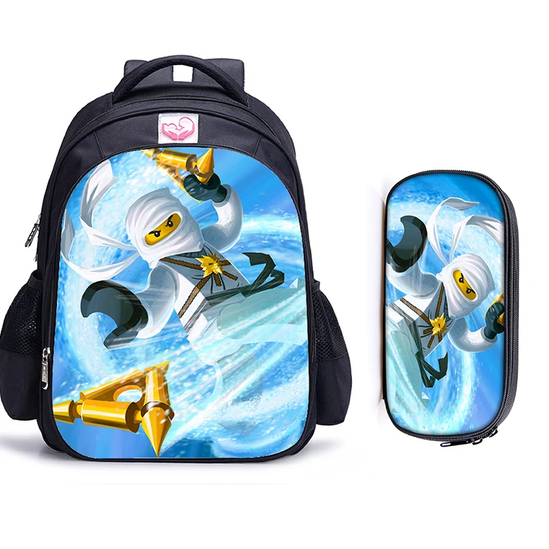 16 дюймов супергерой Халк Железный человек детские школьные сумки ортопедические школьный рюкзак для детей мальчиков Mochila Infantil сумки с рисунком - Цвет: 2pcs 1