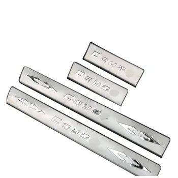 

Stainless Steel Door Sill Car Styling For Chevrolet Cruze 2009-2013 Accessories Scuff Plate Protector Goods Car Sticker