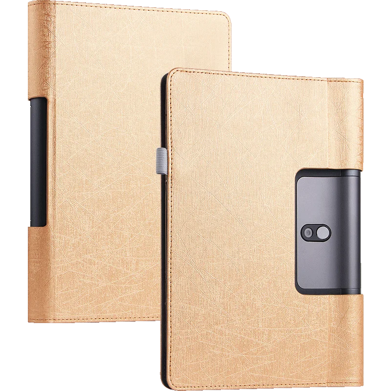 Защитный чехол для lenovo Yoga Smart Tab YT-X705F 10," планшет для lenovo Yoga Tab 5 YT-X705 Чехол+ пленка в подарок - Цвет: style 1-gold mbz