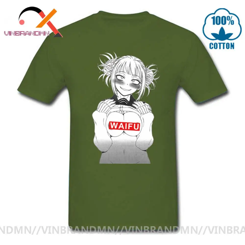 Новинка футболки на заказ футболка с принтом Toga Boobs Waifu Забавные груди новые