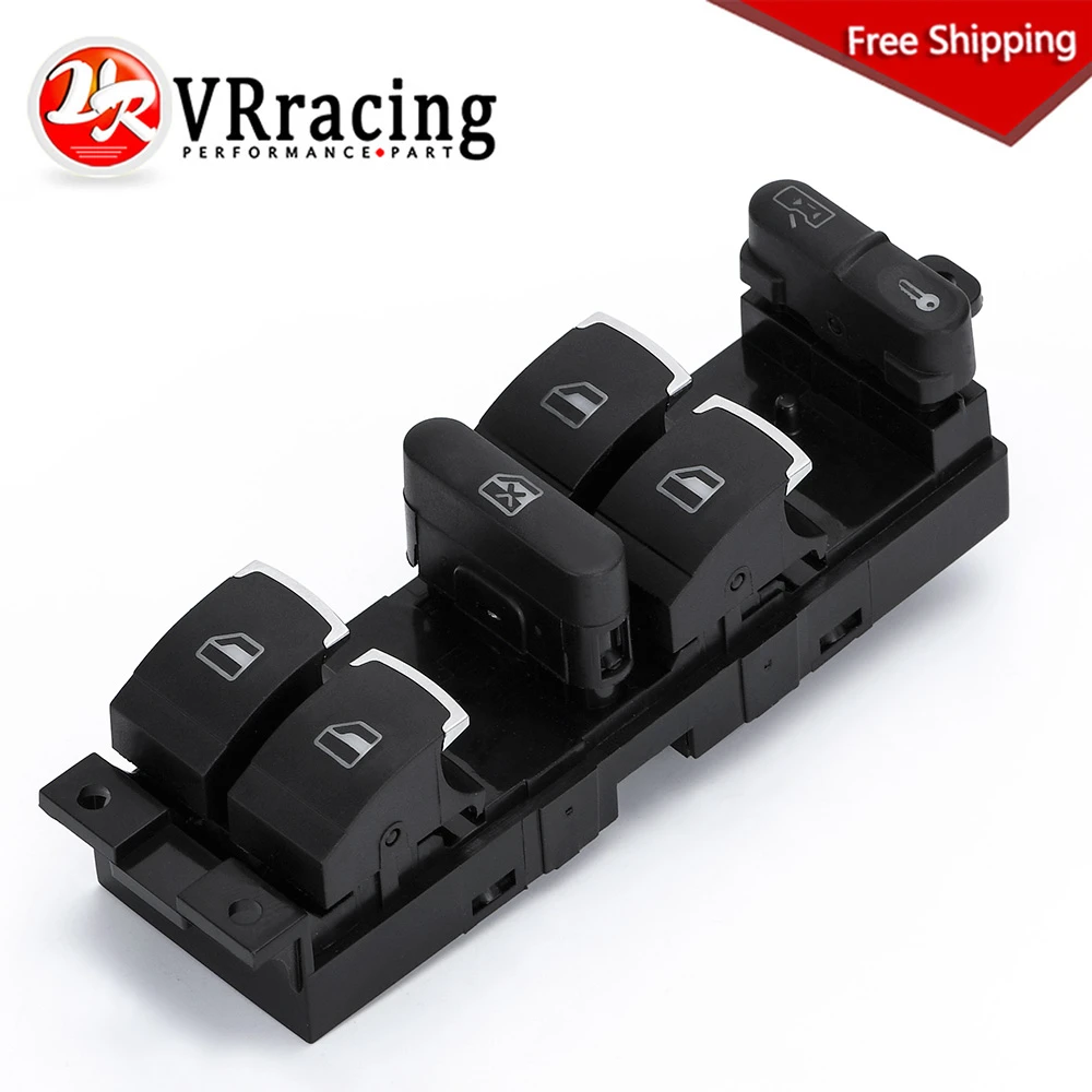 Window Switch Control Button for VW Jetta MK4 Bora Driver Side Door Panel Master