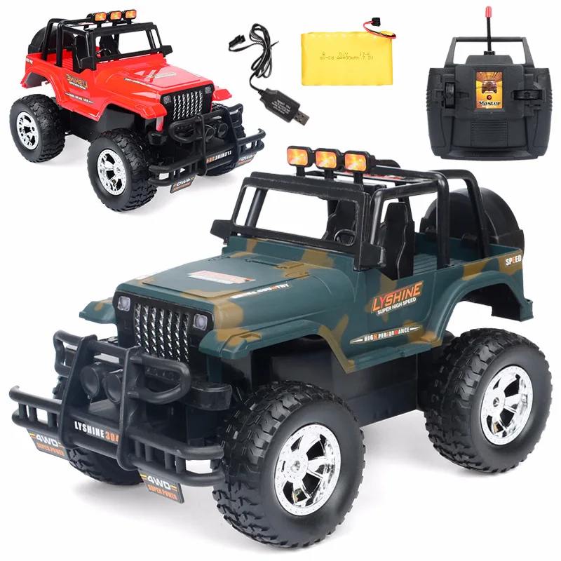 

1:12 Large Size Electric Remote Control Car Children'S Educational Rechargeable Version Drop-resistant Stone Camouflage Car Mode