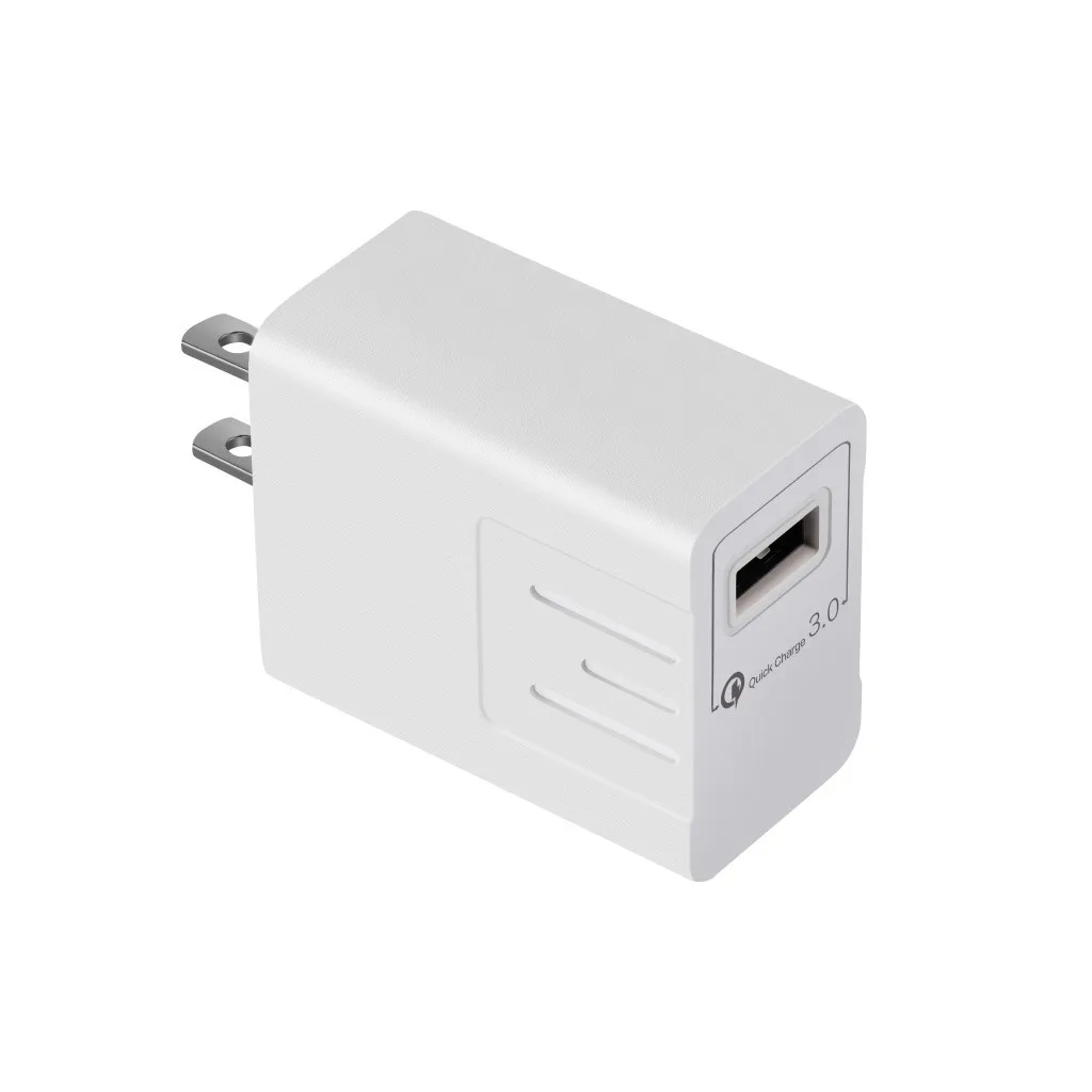 Зарядное устройство QC3.0 с usb-портом, быстрая зарядка для iPhone, штепсельная вилка США, настенный адаптер, зарядное устройство QC3.0, usb-зарядное устройство, быстрая зарядка# E30