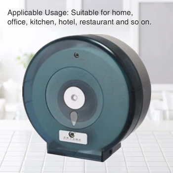 

Toilet Washroom Dispenser Tissue Box Hotel Wall Mounted Space Saving Kitchen Durable Restaurant Dining Room Roll Paper Holder